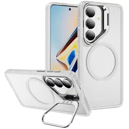 Hybridskal Kickstand MagSafe Samsung Galaxy S26 Genomskinlig