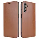 Mobiltaske Ægte Læder Samsung Galaxy A14 Brun