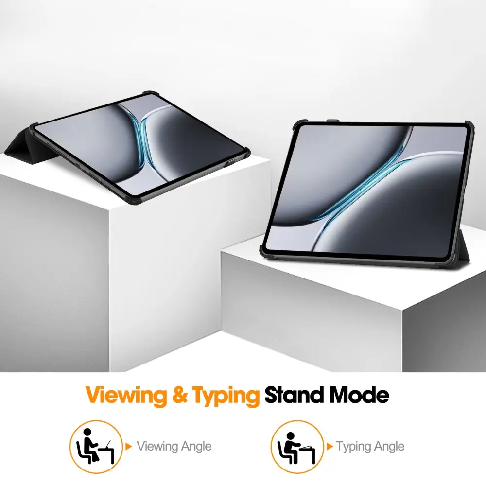 Fodral Tri-fold  OnePlus Pad 2 Svart