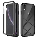 Full Protection Case iPhone Xr Musta
