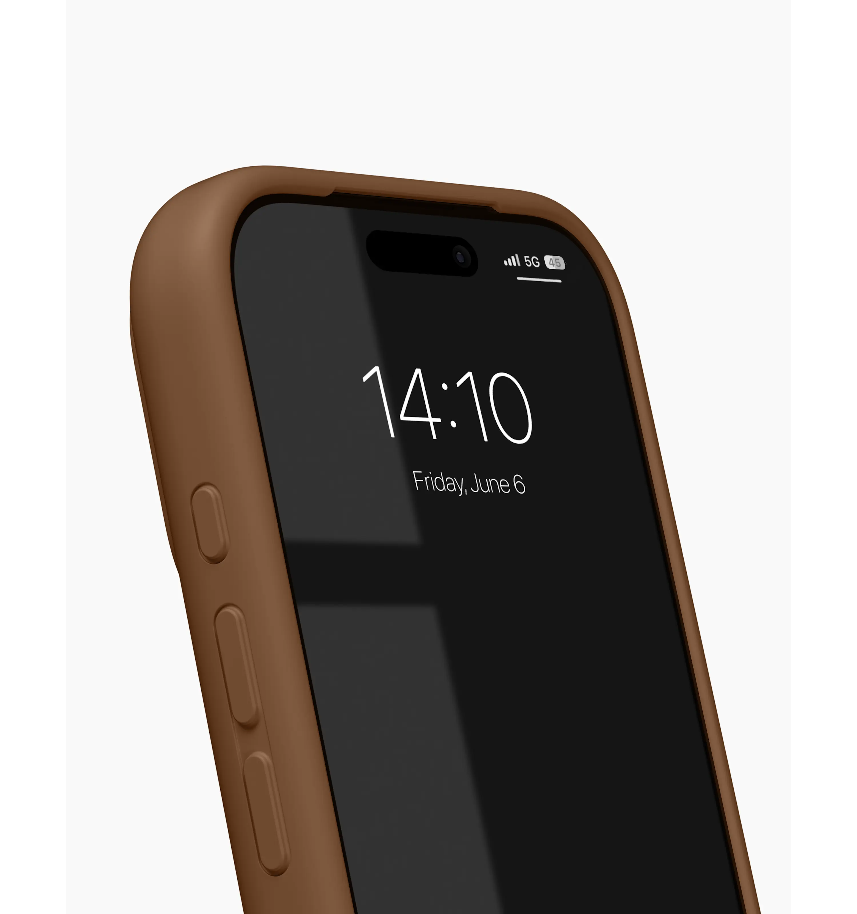 MagSafe Soft Swirl Silicone Case iPhone 18 Pro Salted Caramel