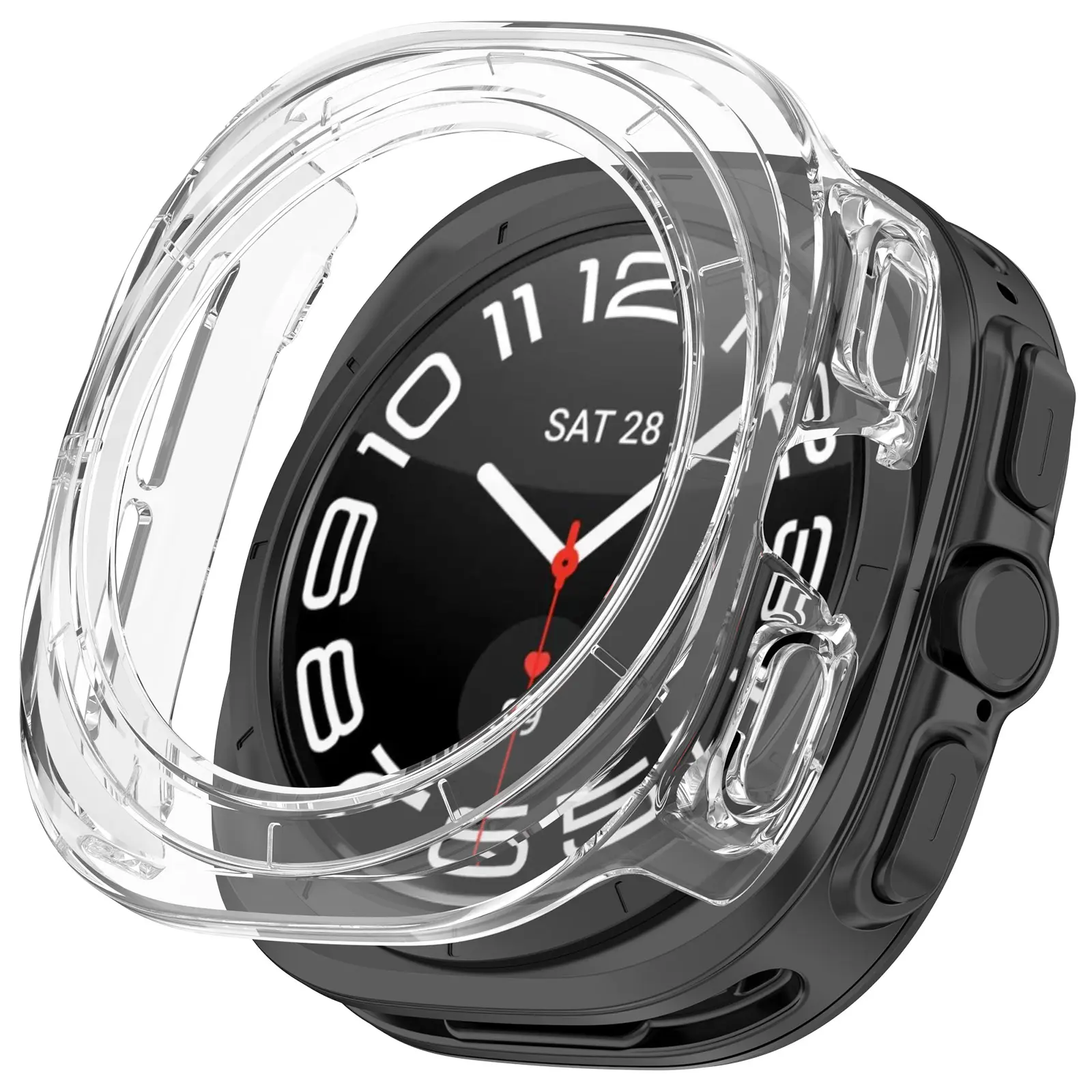 Samsung Galaxy Watch Ultra 2 (2026) Hårdt Cover, Gennemsigtig