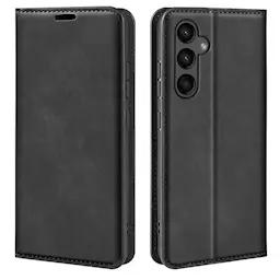 Samsung Galaxy A15 Slankt etui med kortholder, Sort