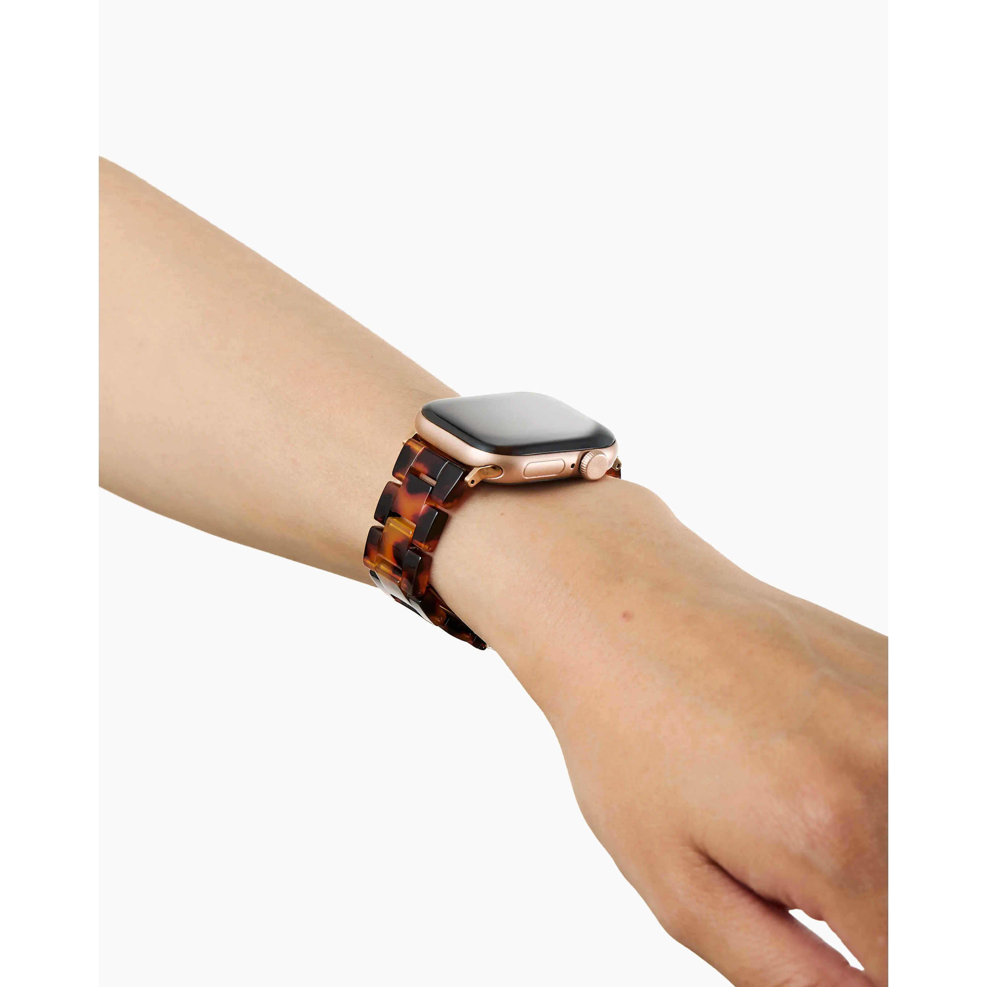 Resin Watch Band Apple Watch SE 40mm Tortoise