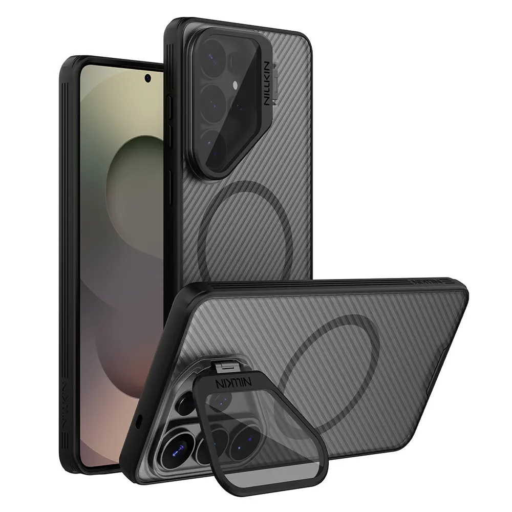 CamShield Prop MagSafe Cover Samsung Galaxy S26 Ultra Sort/gennemsigtig