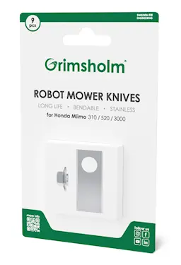 9-Pack Robotgräsklipparknivar för Honda Miimo 520