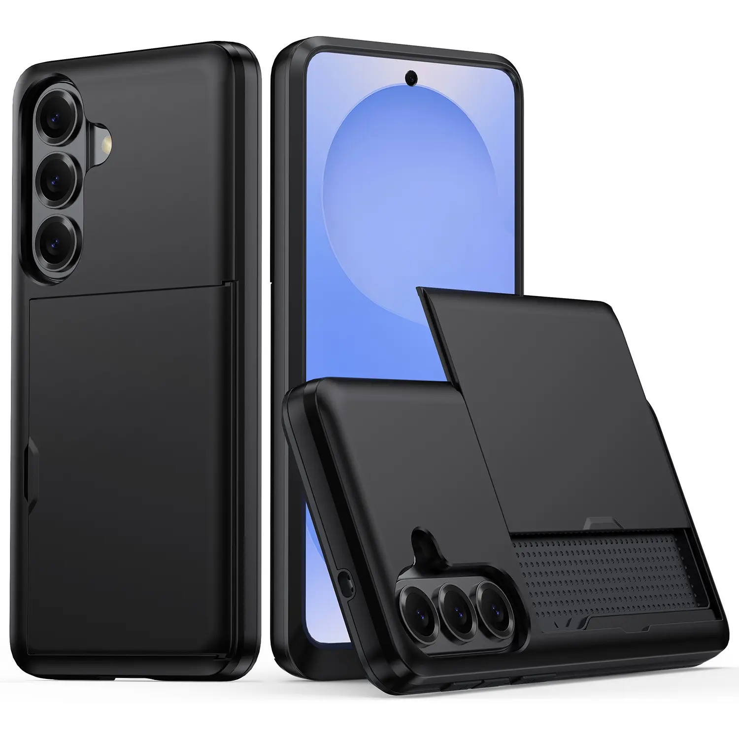 Cover Kortholder Samsung Galaxy S26 Plus Sort