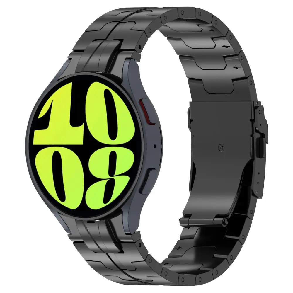 Race Stainless Steel Bracelet Samsung Galaxy Watch 4 40mm svart