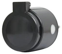 Itseoppiva ulkoajastin IP44, Musta
