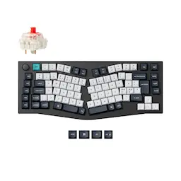 Q10 Max gamingtastatur 75% Alice Tri-Mode QMK/VIA Gateron Jupiter, Red