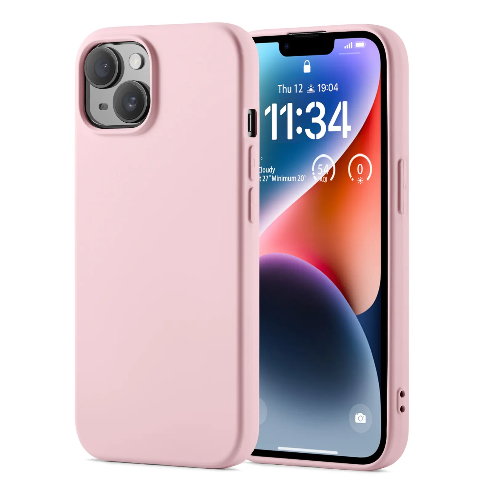 TPU Deksel iPhone 13 Lys rosa