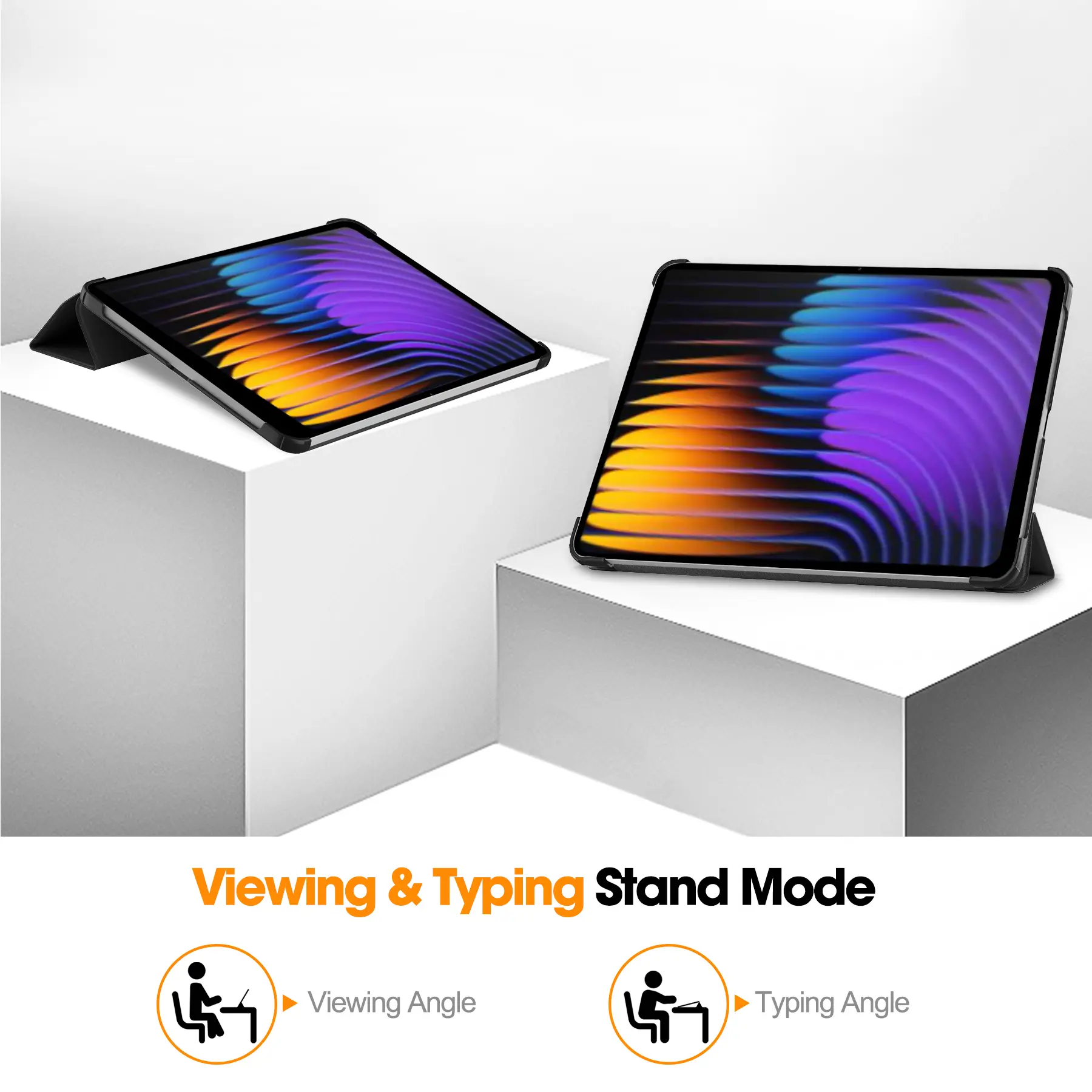 Fodral Tri-fold Xiaomi Pad 8 Pro Svart