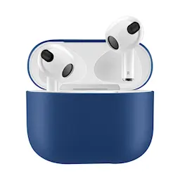 Apple AirPods 3 Tyndt silikonecover, Blå