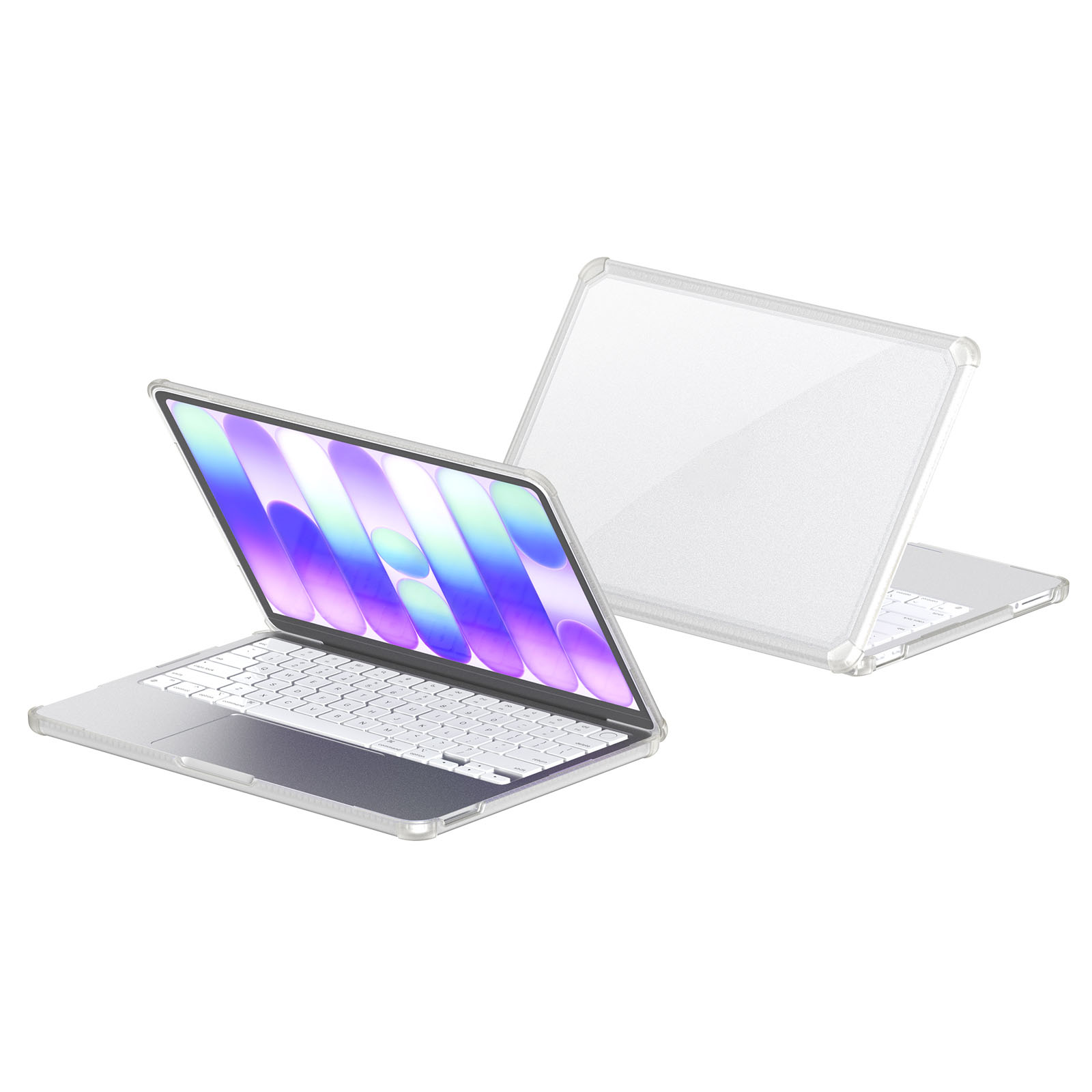 Hybridskal Apple MacBook Neo 13 2026 Genomskinlig