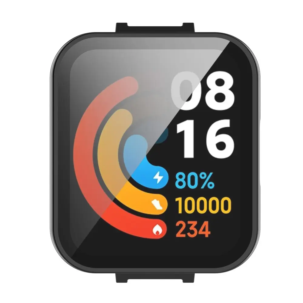 Full Cover Case Xiaomi Redmi Watch 2 Lite Svart