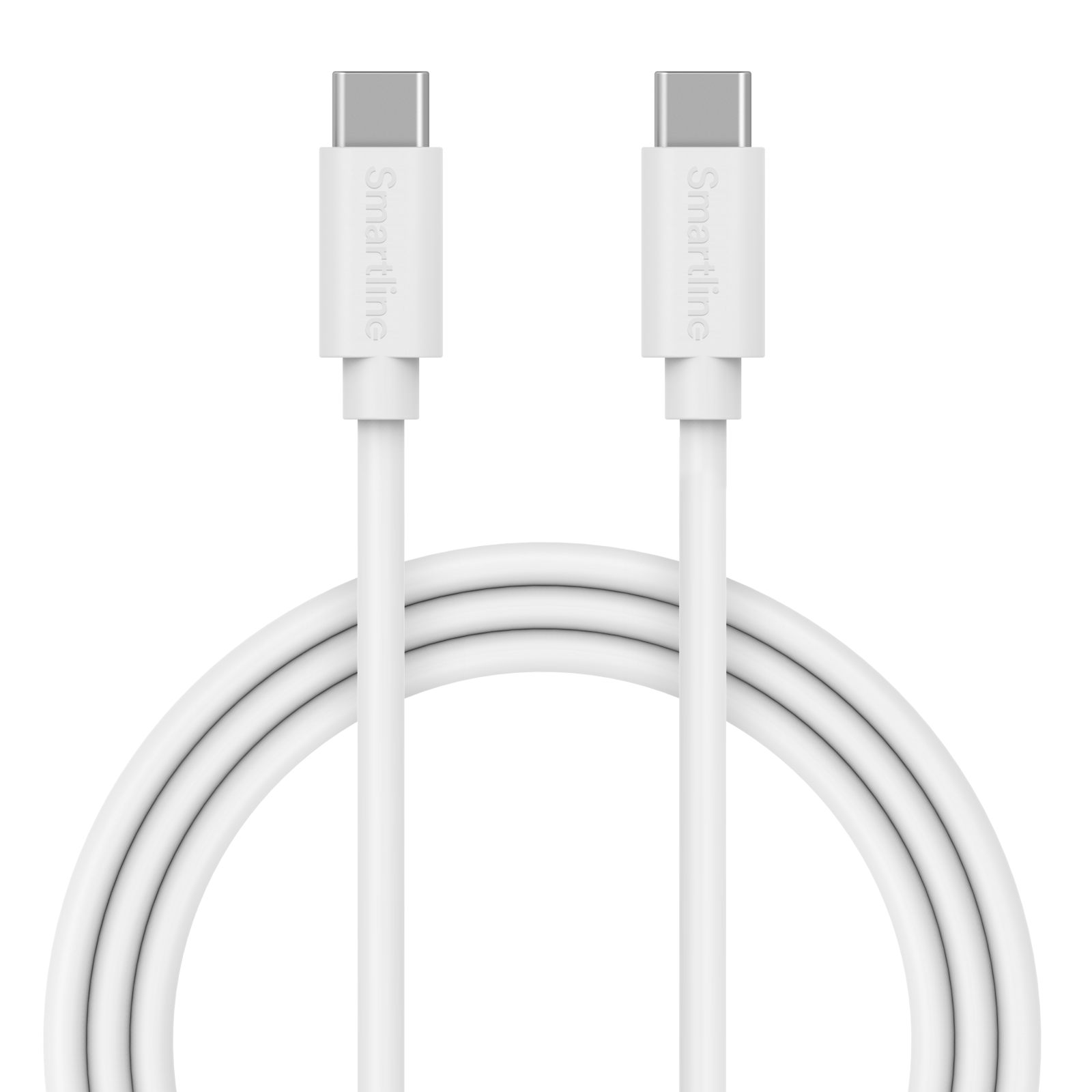 Smartline USB Cable USB-C USB-C 1m hvit