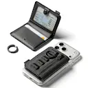 Tech Wallet Magnetic Black