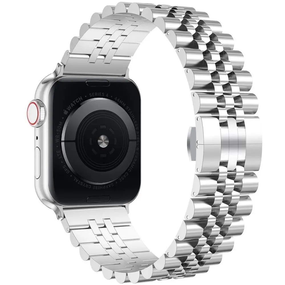 Stainless Steel Bracelet Apple Watch Ultra 49mm 4th Gen Silver
