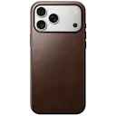 iPhone 17 Pro Max Modern Case Horween Leather MagSafe Rustic Brown