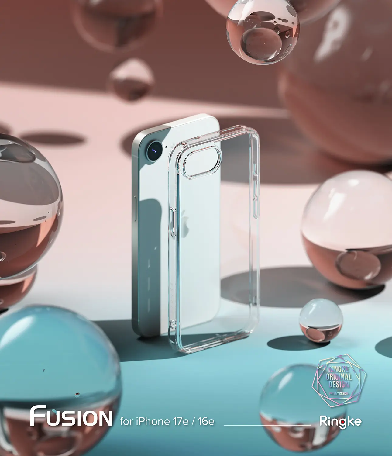 Fusion Case iPhone 16e Clear
