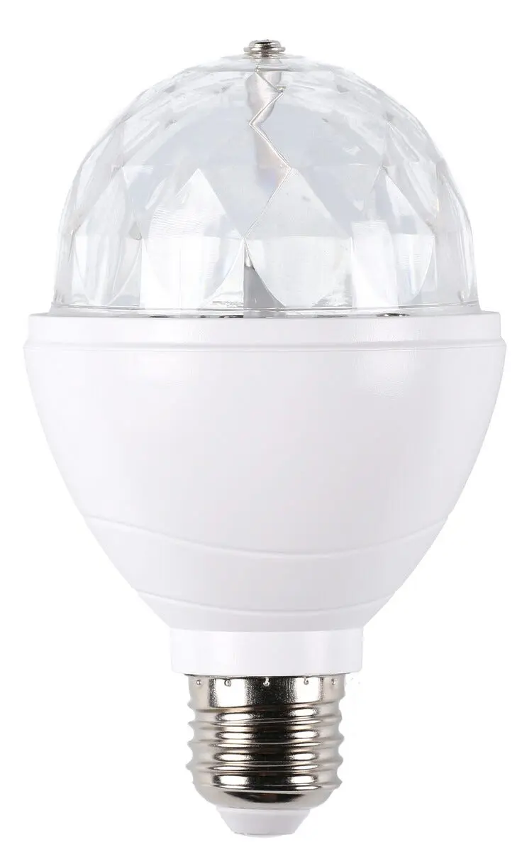 Pyörivä LED-diskokattovalo E27
