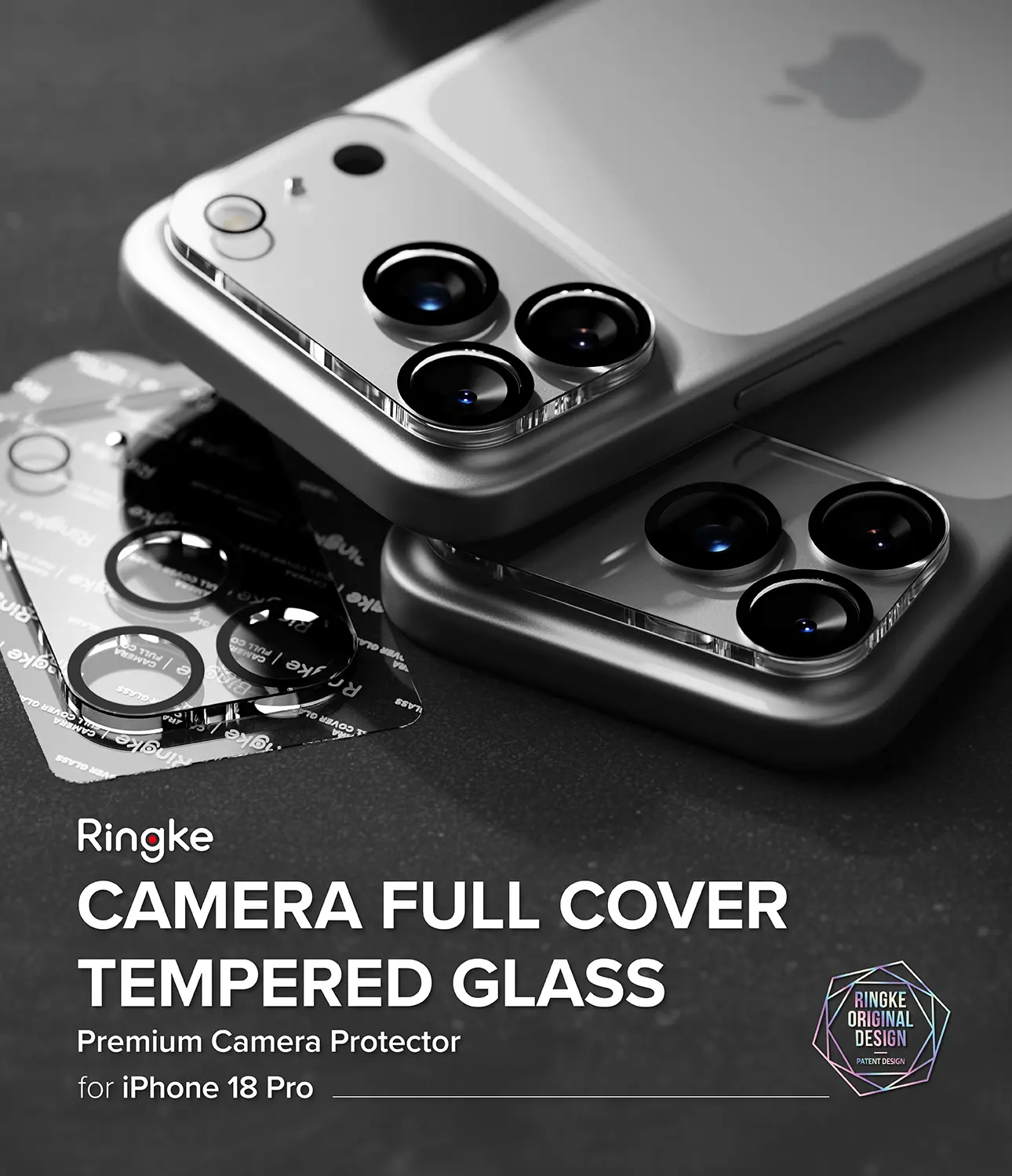 Camera Protector Glass iPhone 18 Pro (2-pack)