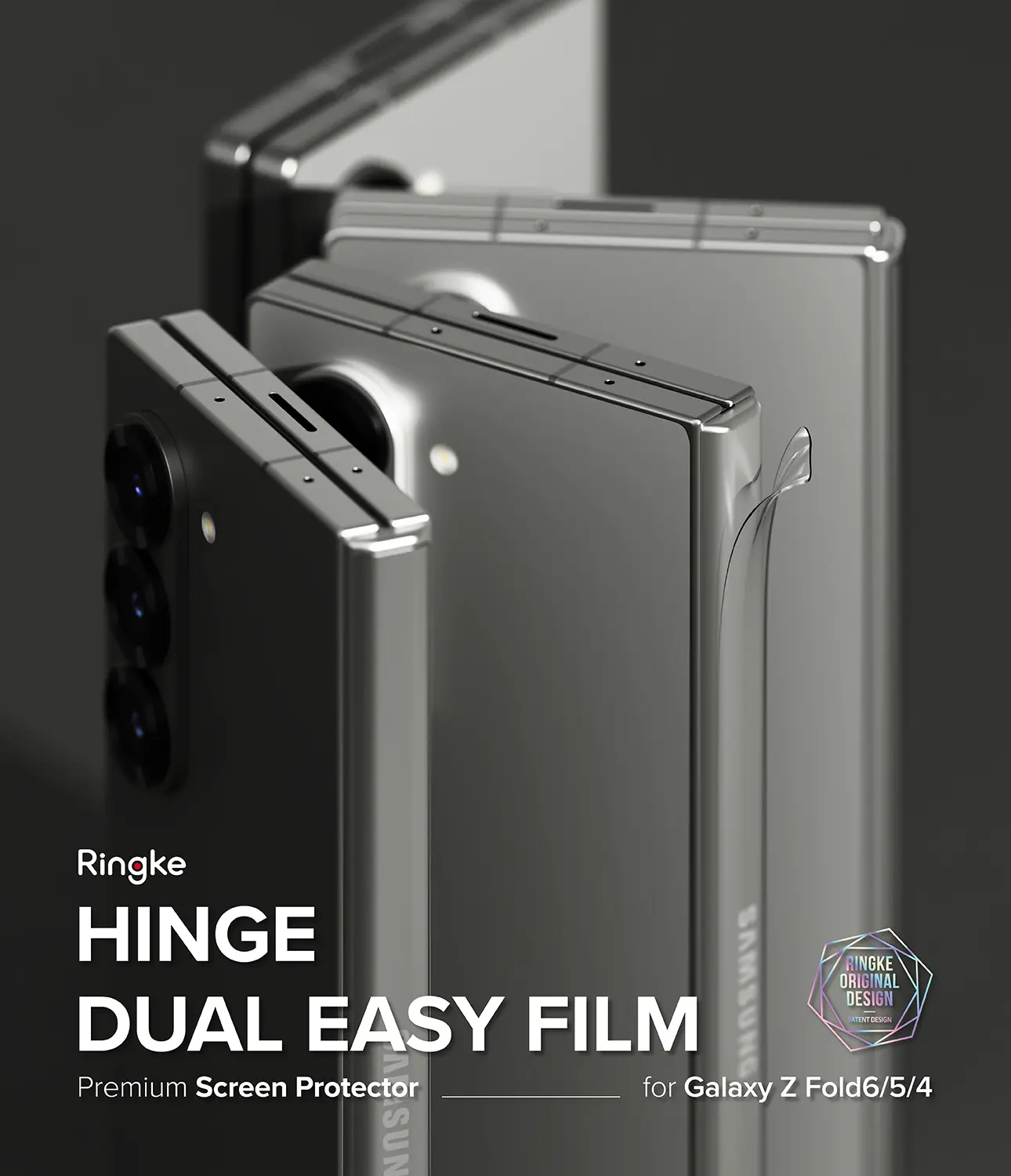 Hinge Dual Easy Film (2-pack) Samsung Galaxy Z Fold 4