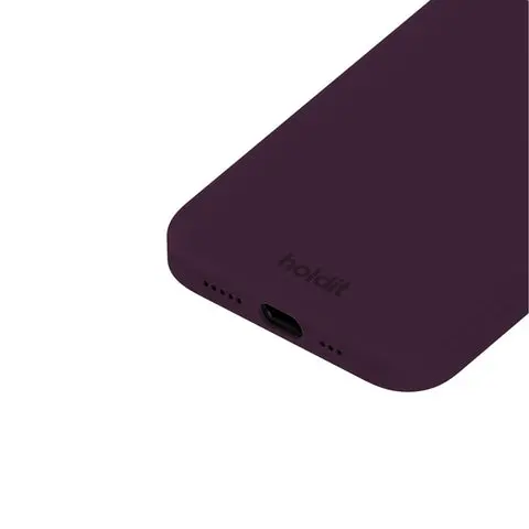 Silikonskal iPhone 12 Deep Plum