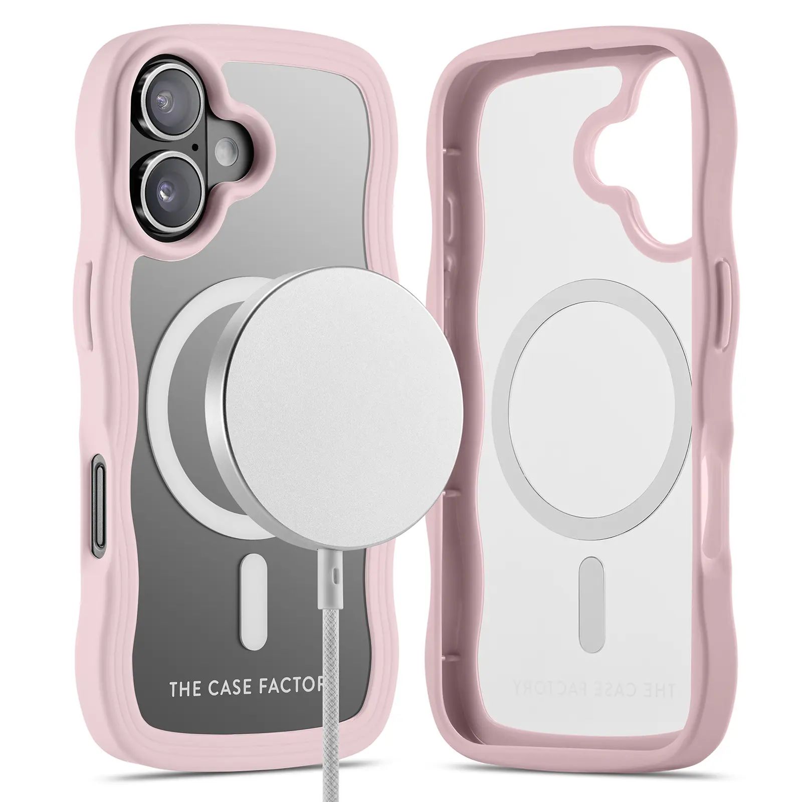 The Wave Mag Case iPhone 17 Rosa