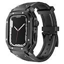 Apple Watch 45mm Series 7 Adventure Metalcover + Armbånd sort