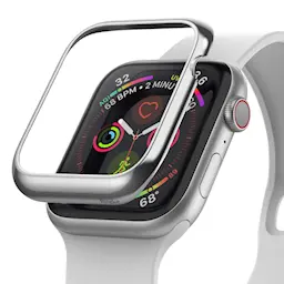 Apple Watch Series 8 41mm Beskyttelsesring - Bezel Styling Sølv