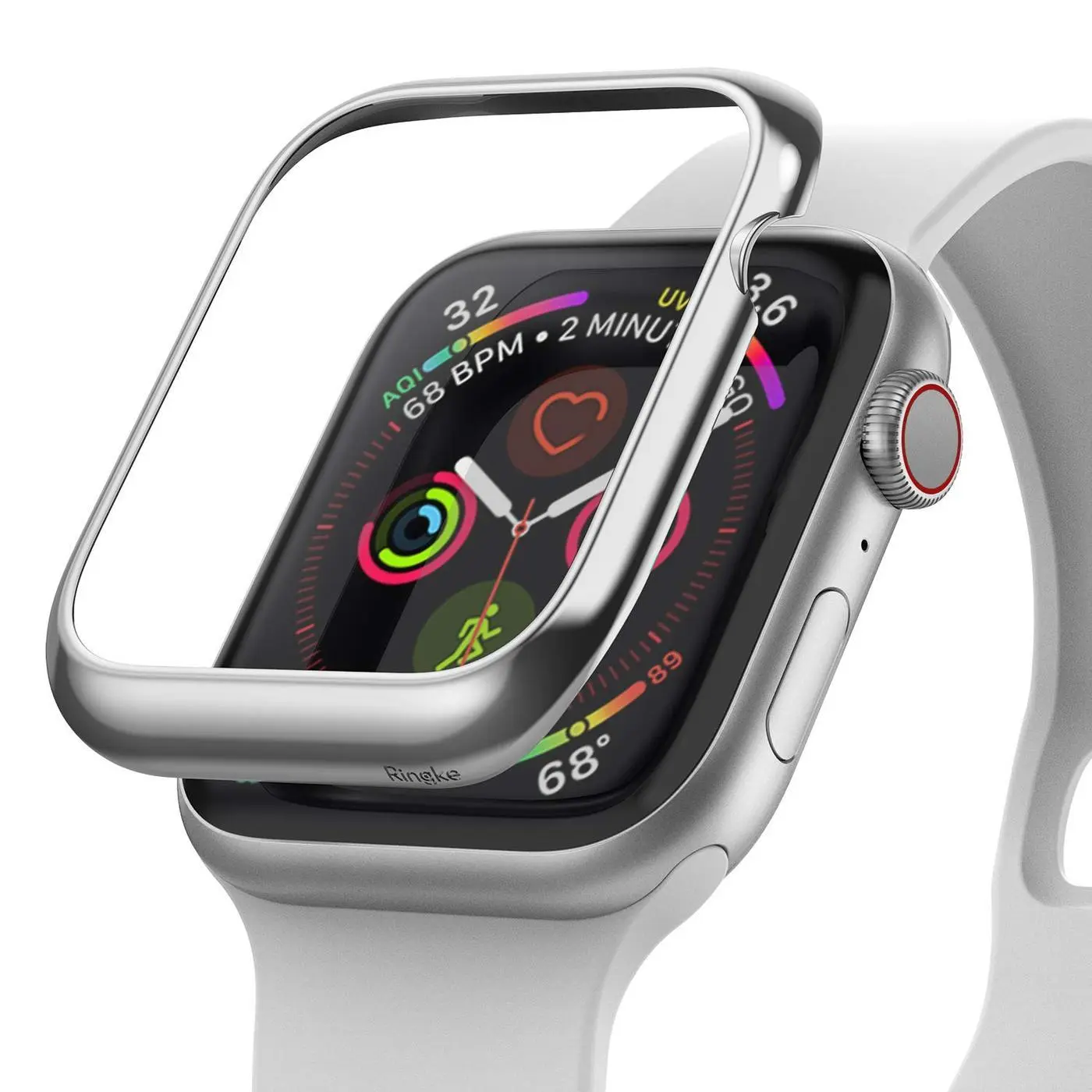 Bezel Styling Apple Watch Series 8 41mm Sølv