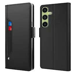 Plånboksfodral Spegel Samsung Galaxy A34 svart
