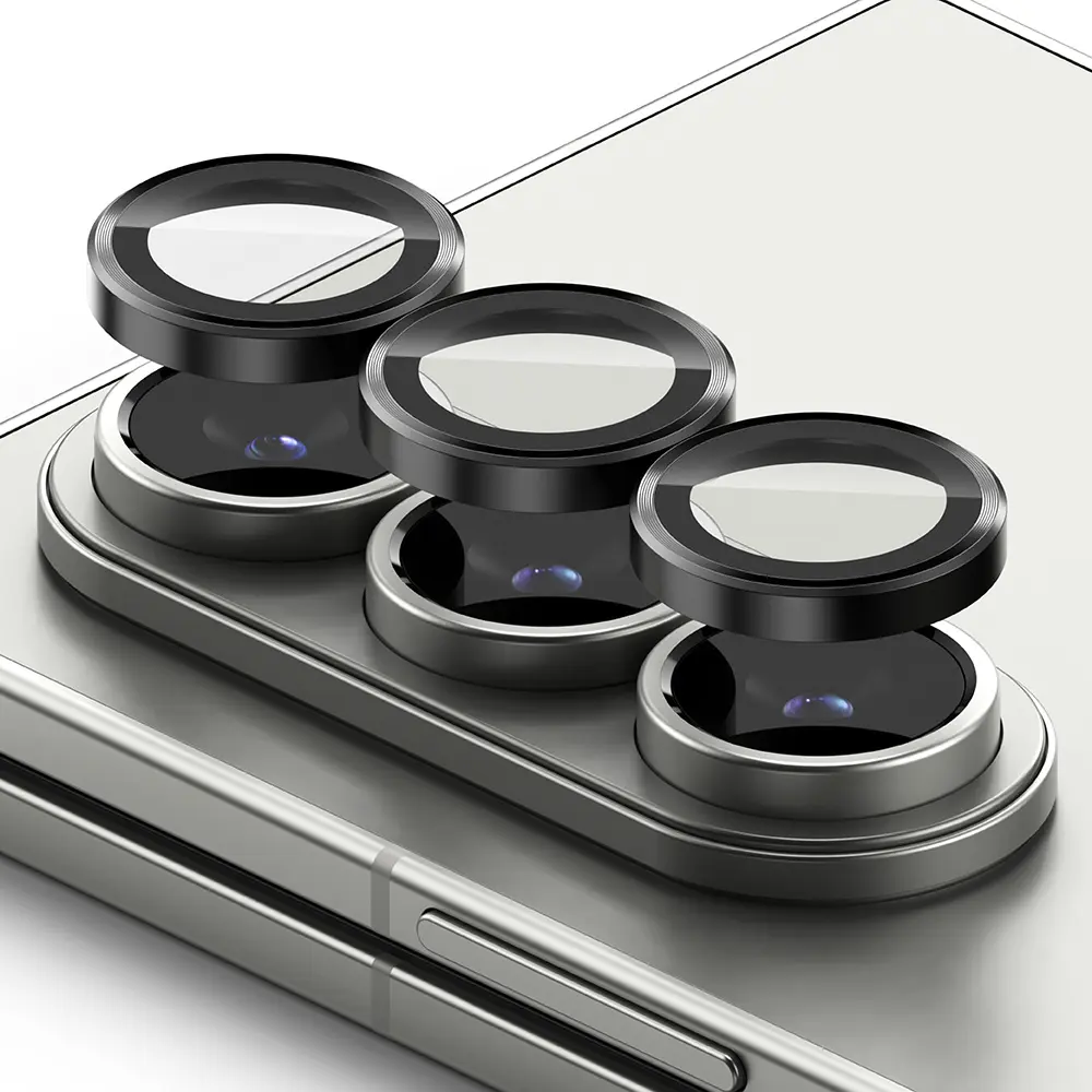 Camera Lens Frame Glass (2-pack) Samsung Galaxy Z Fold 7 Black