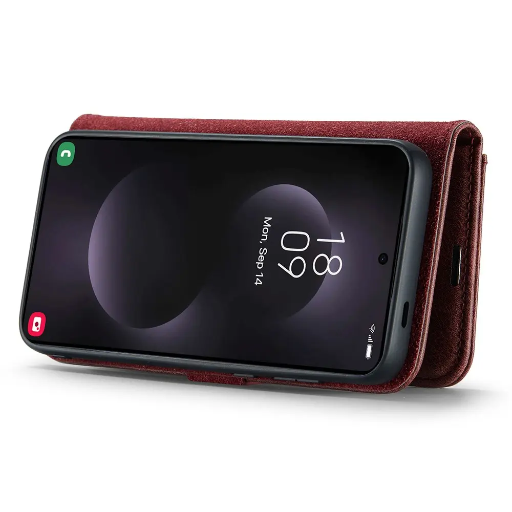 Magnet Wallet Samsung Galaxy S25 Edge Red