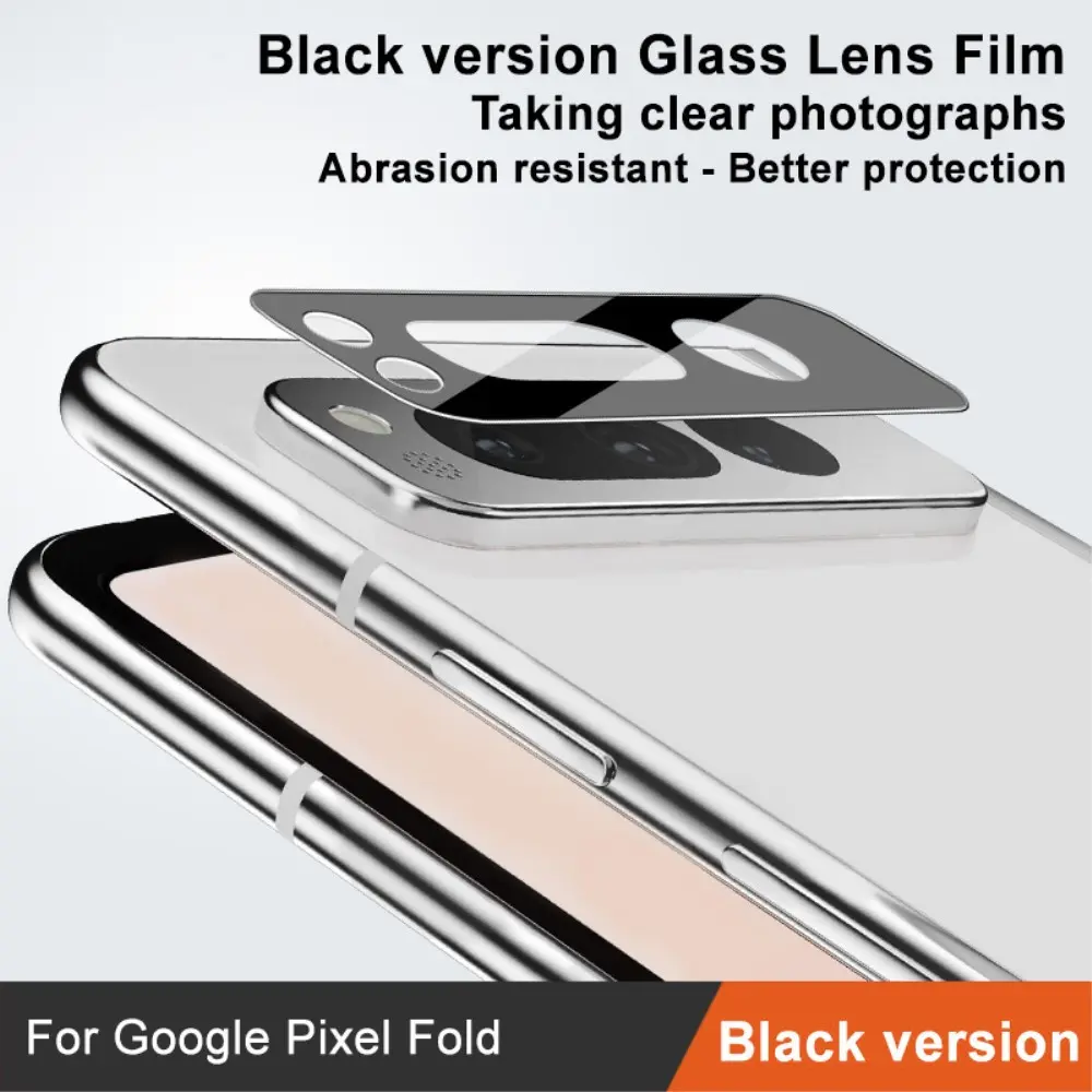 Härdat Glas 0.2mm Linsskydd Google Pixel Fold Svart