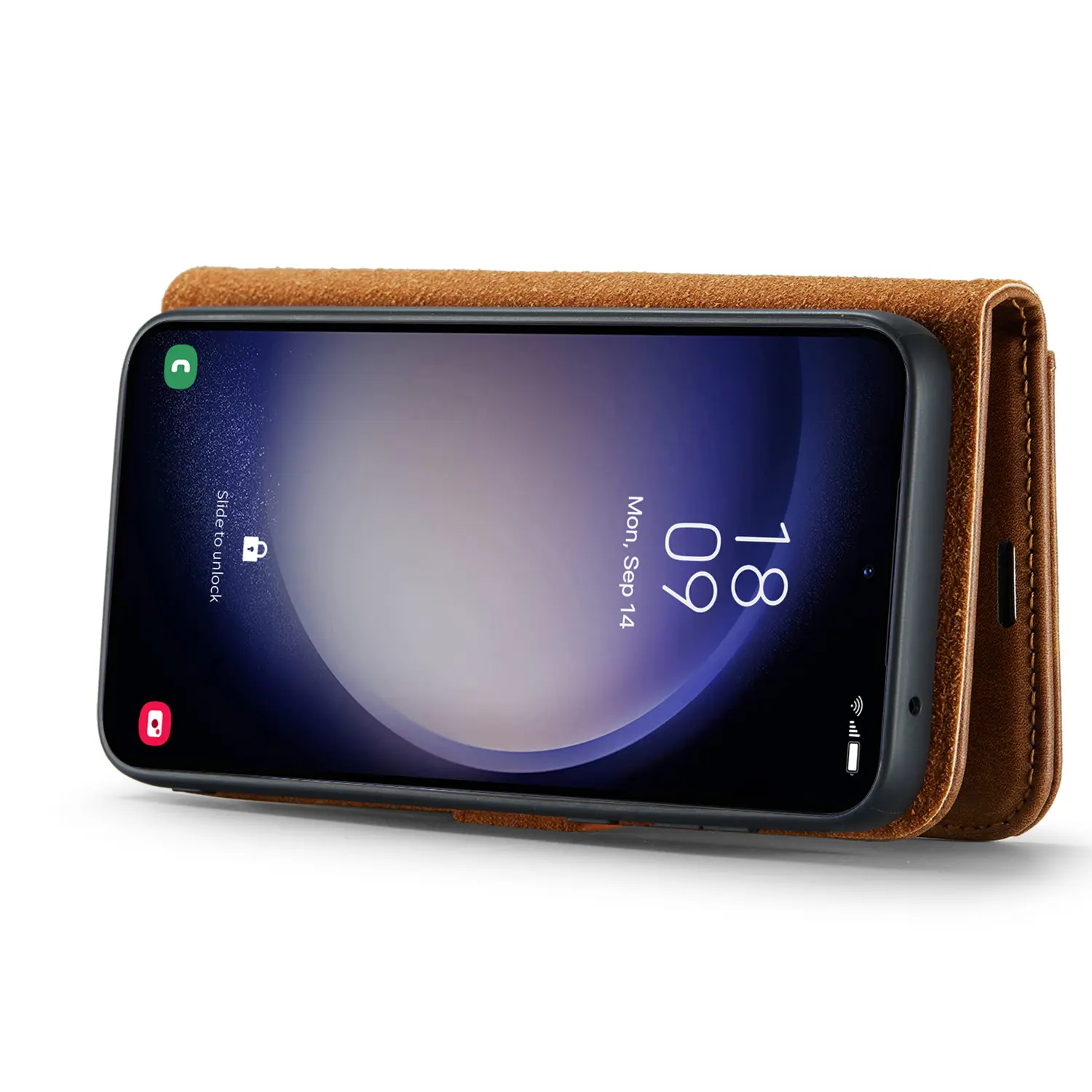 Magnet Wallet Samsung Galaxy S26 Cognac