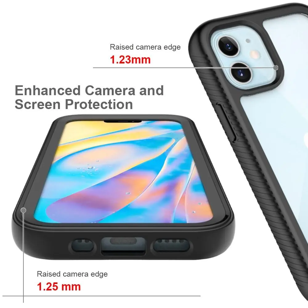 Full Cover Skal iPhone 12 Mini Svart