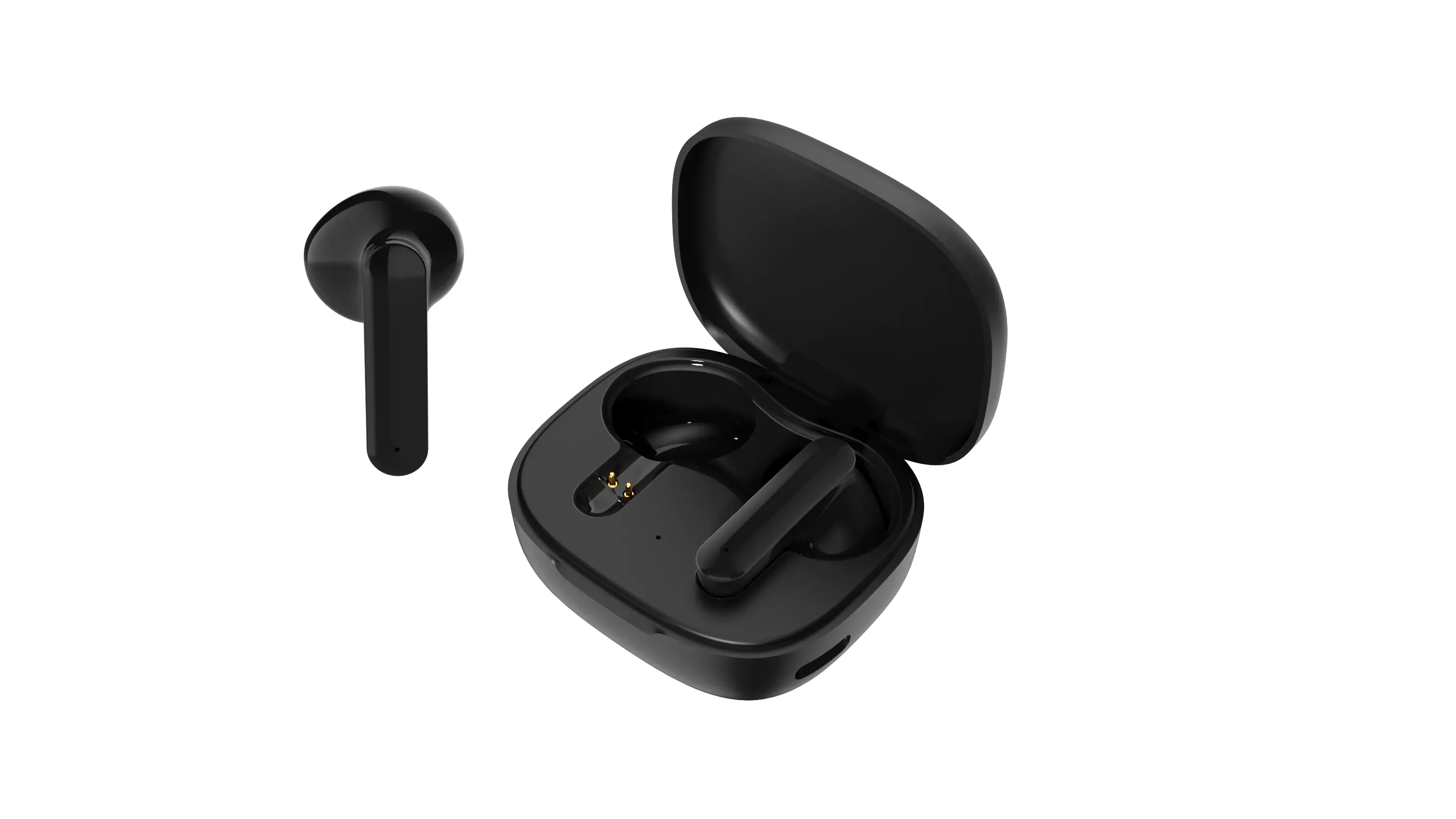True Wireless in-ear hörlurar svart