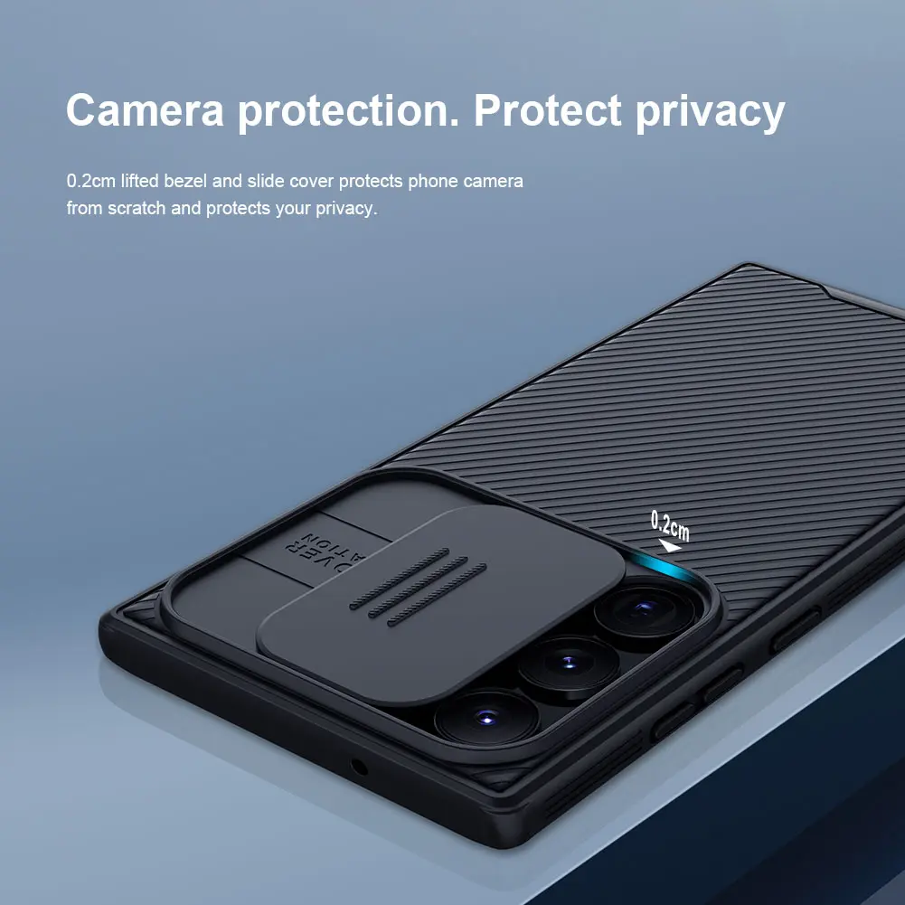 CamShield Skal Samsung Galaxy S23 Ultra Svart