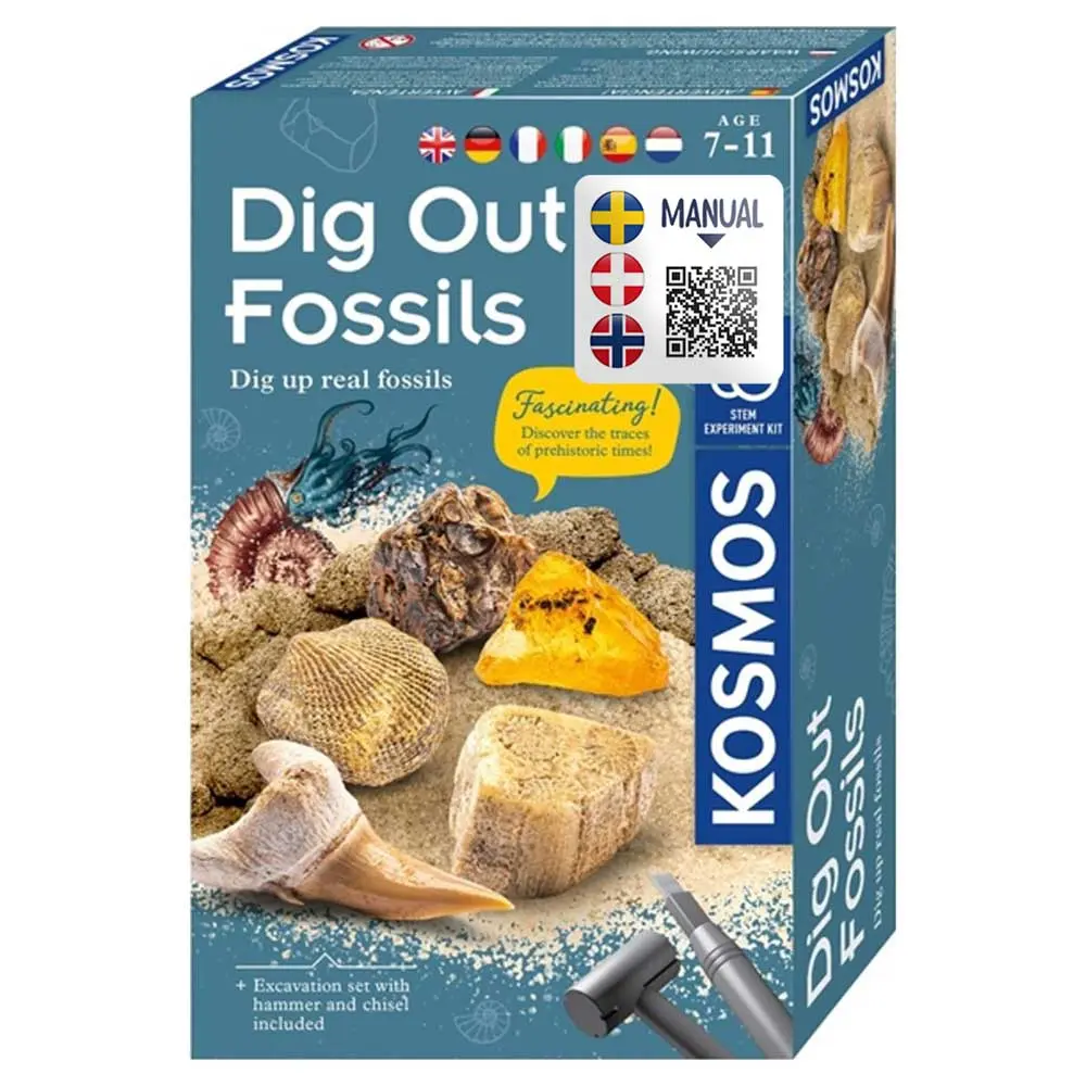 Dig Out Fossils STEM-setti - kaiva ja löydä fossiileja