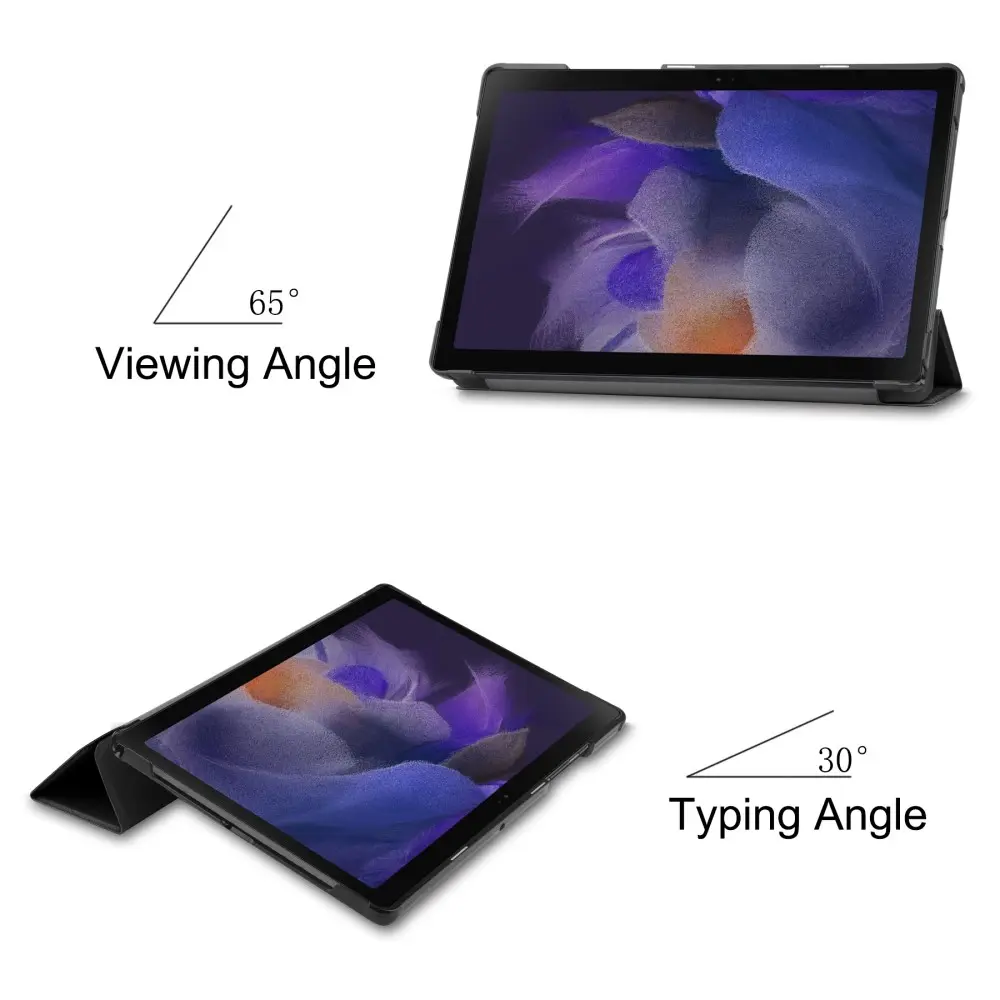 Fodral Tri-fold Samsung Galaxy Tab A8 Svart