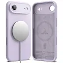 Silicone Magnetic Case iPhone Air Light Purple