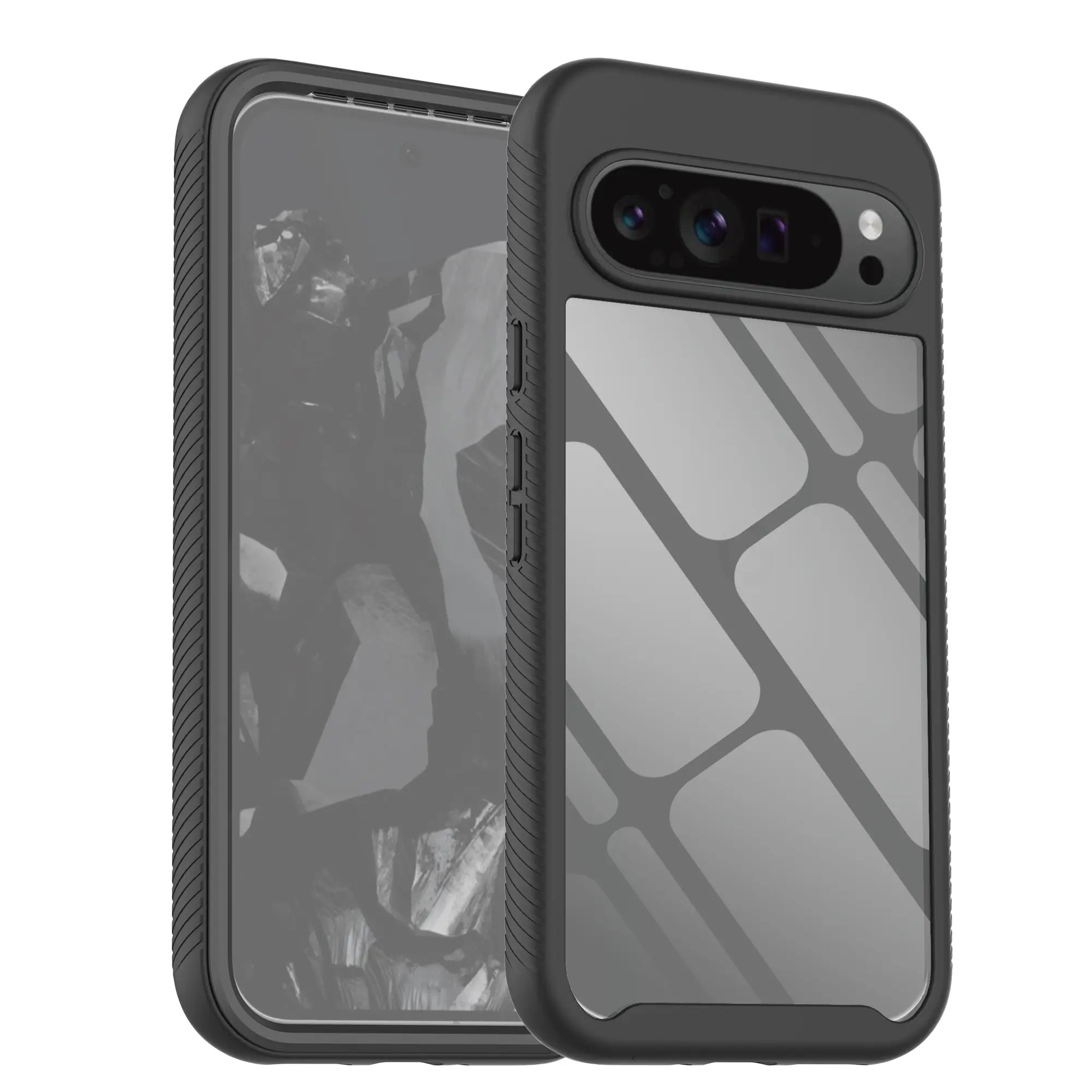 Full Protection Case Google Pixel 9 Pro XL Svart