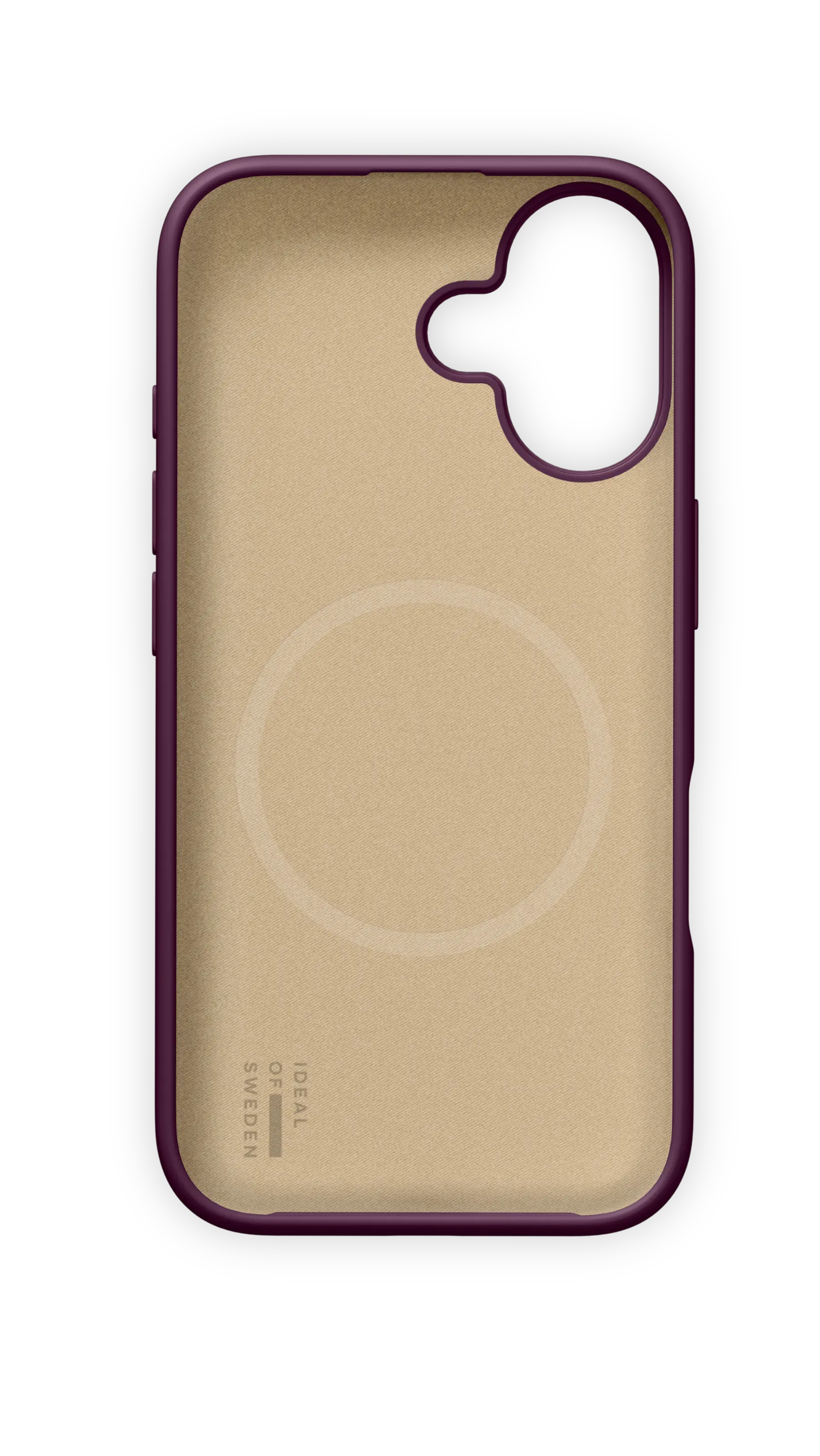MagSafe Soft Swirl Silicone Case iPhone 17 Velvet Plum