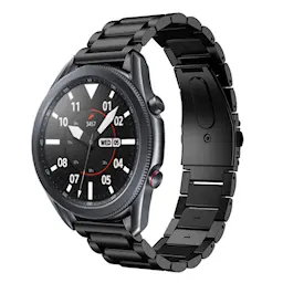 Samsung Galaxy Watch 3 41mm Elegant lenkereim i metall, Svart