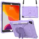 Hybridcover sommerfugl iPad 10.2 7th Gen (2019) lila