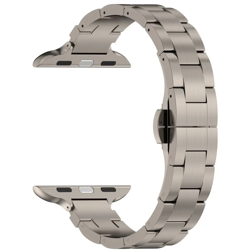 Slim Titanarmband Apple Watch SE 40mm titan