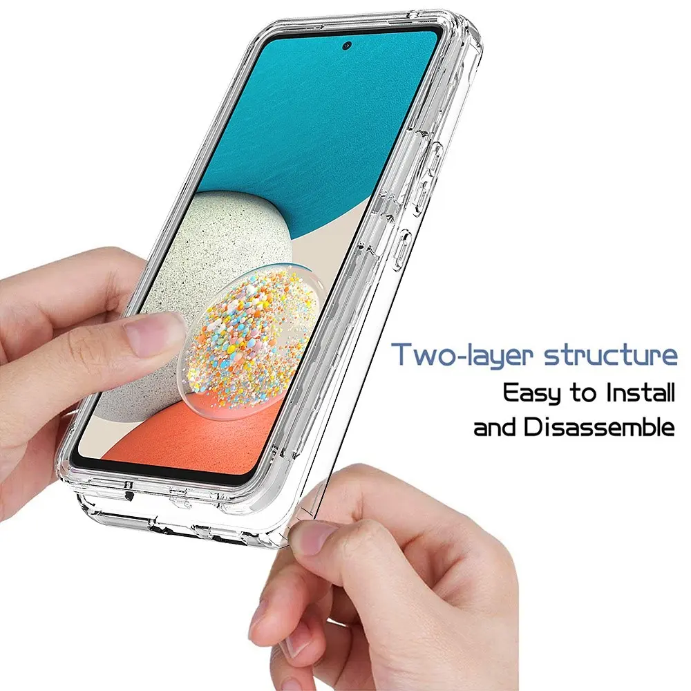 Full Protection Case Samsung Galaxy A53 Genomskinlig