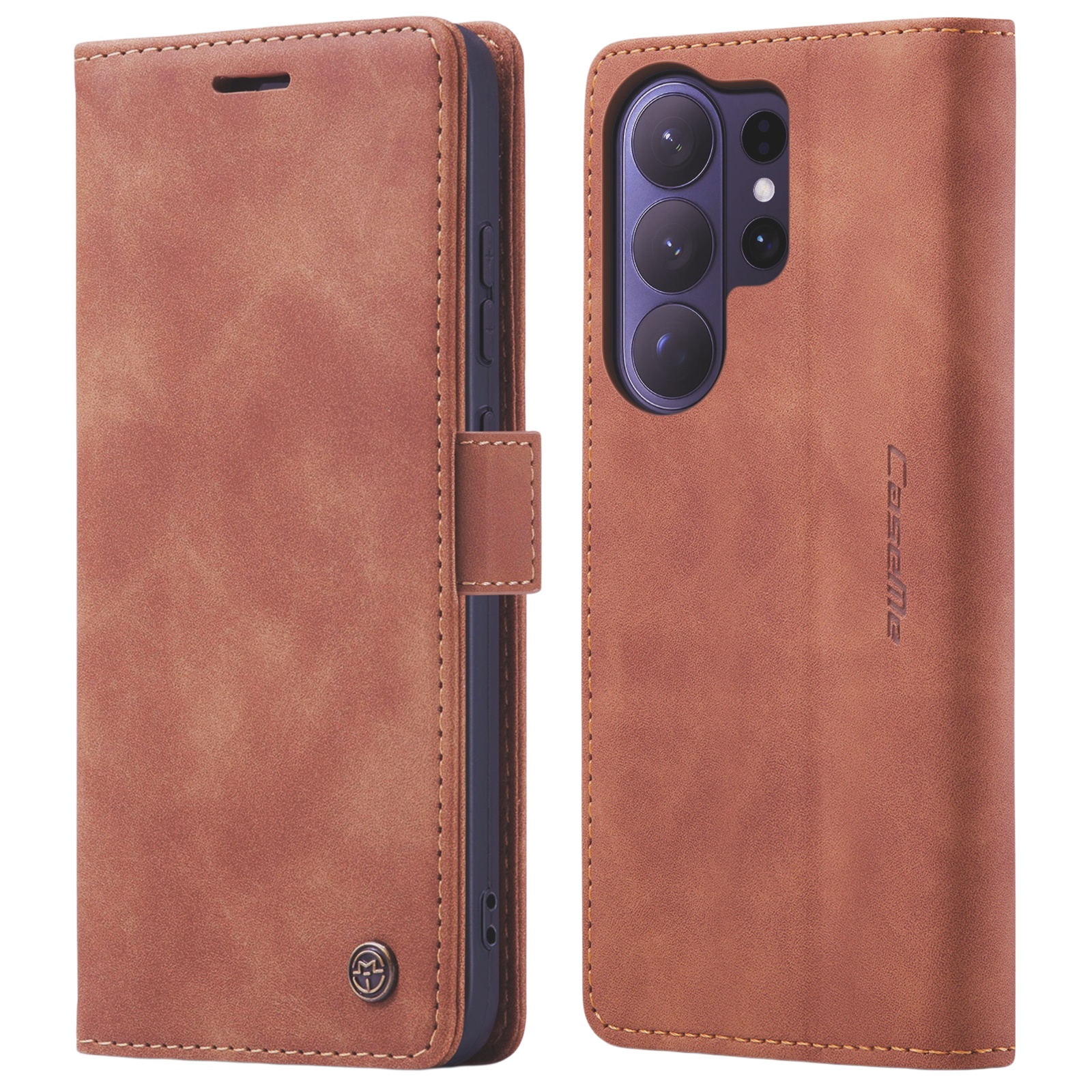 Slim Plånboksfodral Samsung Galaxy S26 Ultra Brun